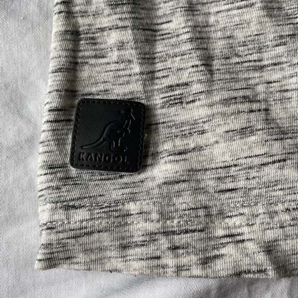 Kangol Men's Short Sleeve Salt + Pepper Casual‎ T-shirt Size Medium - Picture 8 of 11